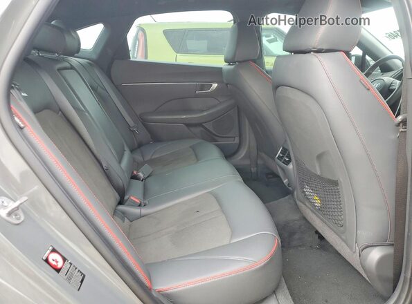 KMHL44J23PA311253 2023 HYUNDAI SONATA Gray Vista de los asientos traseros