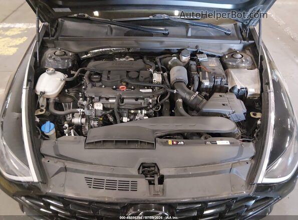 KMHL44J26PA287000 2023 HYUNDAI SONATA Black Rear view