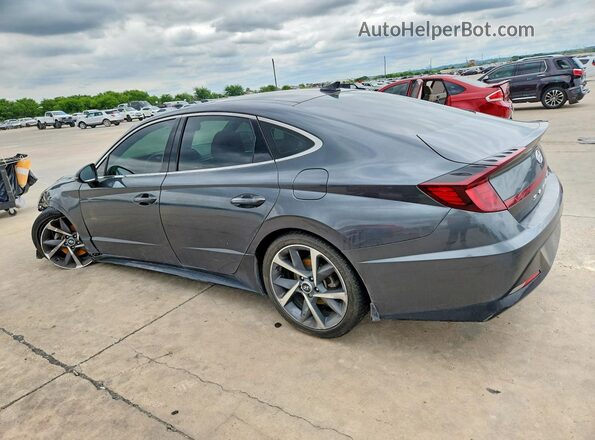 KMHL44J27NA223917 2022 HYUNDAI SONATA Серый Задняя левая четверть