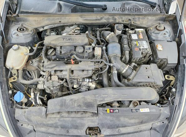 KMHL44J27NA223917 2022 HYUNDAI SONATA Серый Вид задней части салона