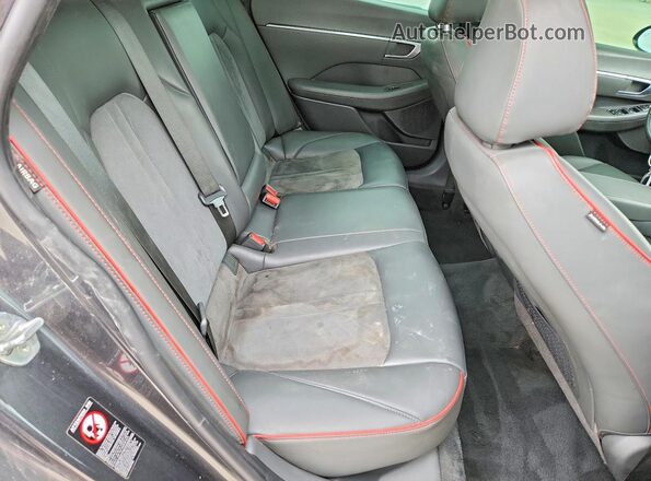 KMHL44J27NA223917 2022 HYUNDAI SONATA Серый Вид задних сидений