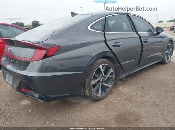 KMHL44J27NA224727 2022 HYUNDAI SONATA Gray Հետևի աջ