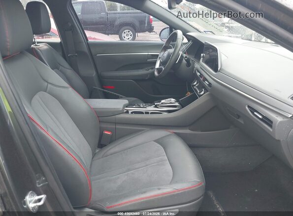 KMHL44J27NA224727 2022 HYUNDAI SONATA Gray Սալոնի դիմացի տեսք
