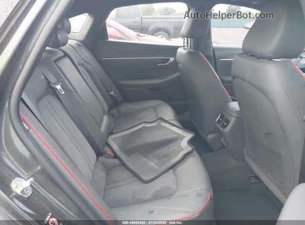 KMHL44J27NA224727 2022 HYUNDAI SONATA Gray VIN կոդի պիտակի տեսք