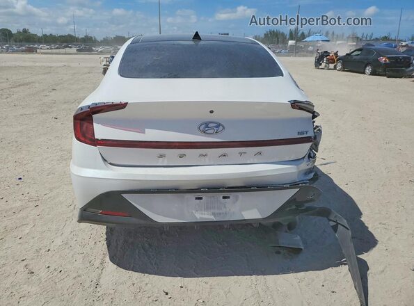 KMHL44J28NA240936 2022 HYUNDAI SONATA White Widok z tyłu