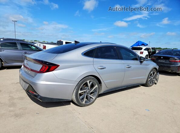 KMHL44J28PA292828 2023 HYUNDAI SONATA Silver უკანა მარჯვენა