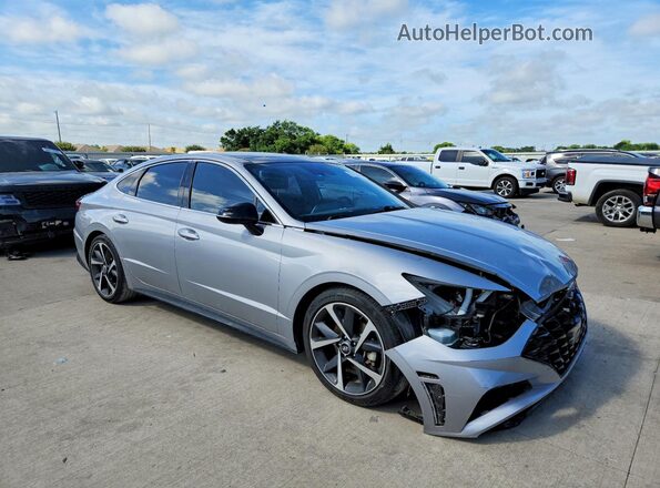 KMHL44J28PA292828 2023 HYUNDAI SONATA Silver წინა მარჯვენა