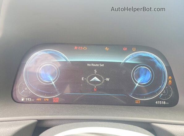 KMHL44J2XNA225466 2022 HYUNDAI SONATA Black Instrument cluster view