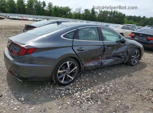 KMHL44J2XPA258311 2023 HYUNDAI SONATA Charcoal Հետևի աջ
