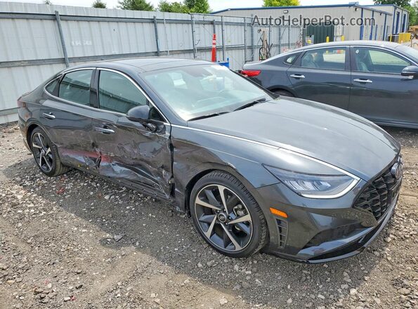 KMHL44J2XPA258311 2023 HYUNDAI SONATA Charcoal Առջևի աջ