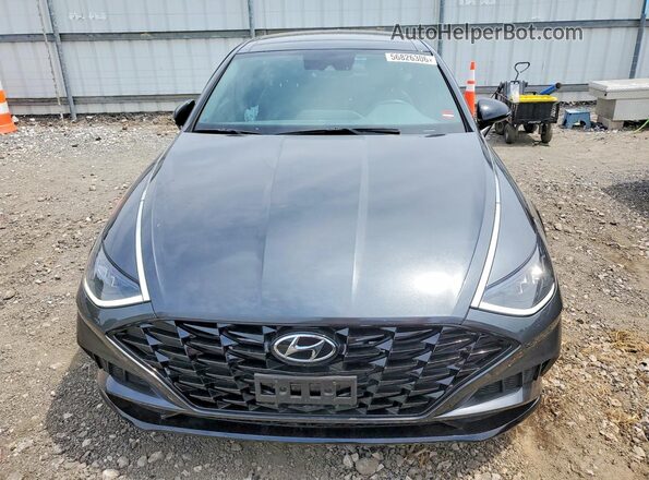 KMHL44J2XPA258311 2023 HYUNDAI SONATA Charcoal Դիմացի տեսք
