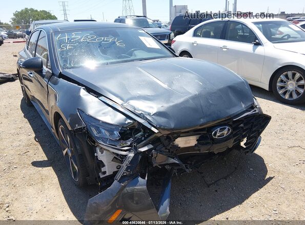 KMHL44J2XPA283869 2023 HYUNDAI SONATA Gray Front view