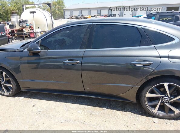 KMHL44J2XPA283869 2023 HYUNDAI SONATA Gray 360 interior view