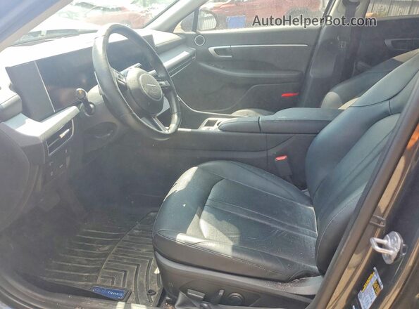 KMHL44JA2RA380705 2024 HYUNDAI SONATA Black Սալոնի դիմացի տեսք