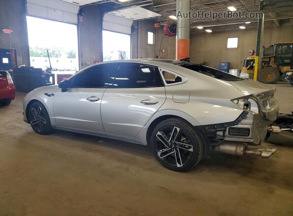KMHL54JC0SA521761 2025 HYUNDAI SONATA Silver Հետևի ձախ