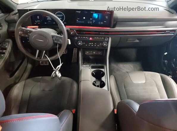 KMHL54JC0SA521761 2025 HYUNDAI SONATA Silver Առջևի վահանակի տեսք