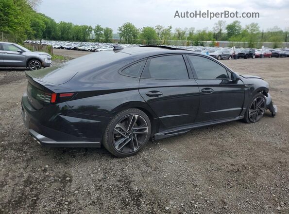 KMHL54JC1RA400280 2024 HYUNDAI SONATA Black Tył prawy