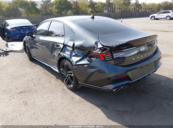 KMHL54JC2RA353731 2024 HYUNDAI SONATA Gray Rear left