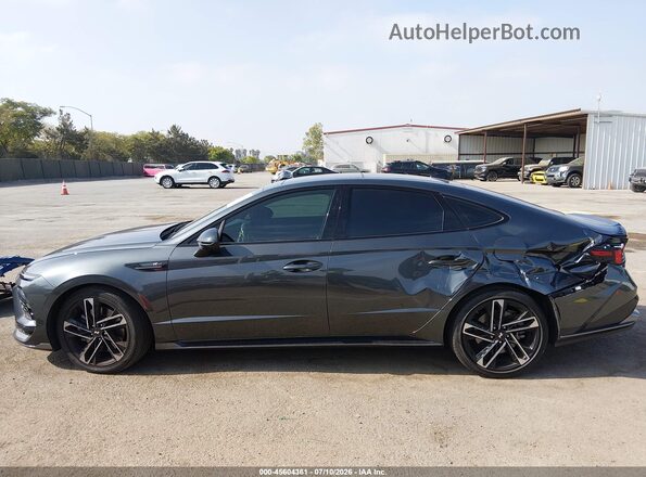 KMHL54JC2RA353731 2024 HYUNDAI SONATA Gray 360 interior view