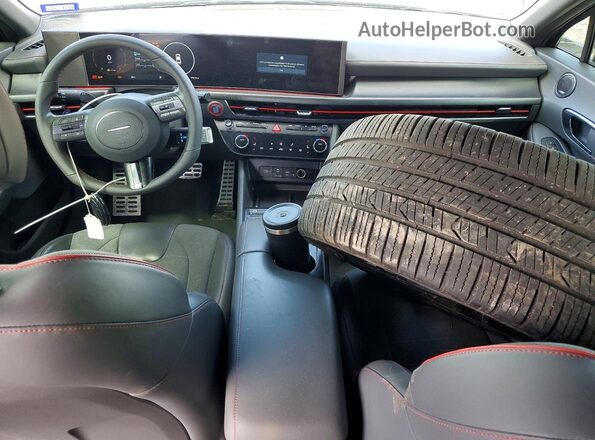 KMHL54JC2RA365362 2024 HYUNDAI SONATA Черный Вид панели приборов