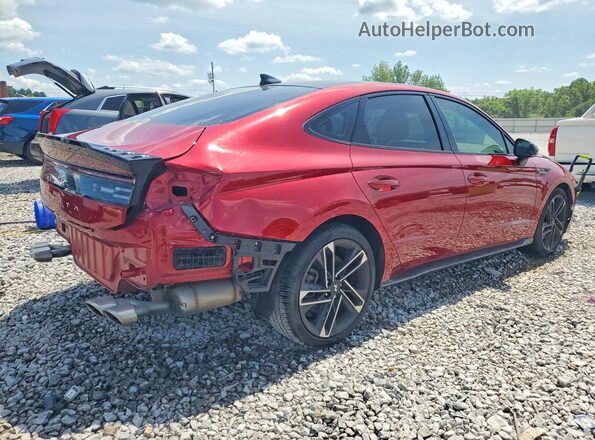 KMHL54JC2RA373705 2024 HYUNDAI SONATA Red Задня права чверть
