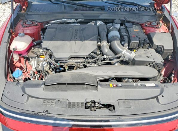 KMHL54JC2RA373705 2024 HYUNDAI SONATA Red Вид задньої частини салону