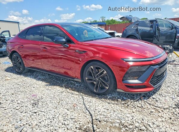 KMHL54JC2RA373705 2024 HYUNDAI SONATA Red Передня права чверть