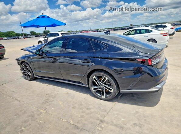 KMHL54JC2RA420702 2024 HYUNDAI SONATA Черный Задняя левая четверть