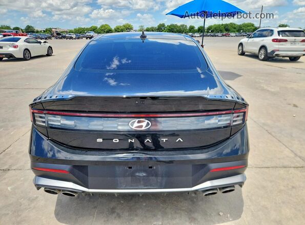 KMHL54JC2RA420702 2024 HYUNDAI SONATA Черный Вид сзади