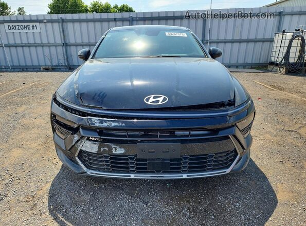 KMHL54JC2SA505769 2025 HYUNDAI SONATA Black Вид спереду