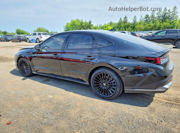 KMHL54JC2SA505769 2025 HYUNDAI SONATA Black Задня ліва чверть