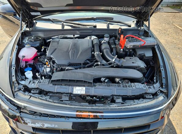 KMHL54JC2SA505769 2025 HYUNDAI SONATA Black Вид задньої частини салону