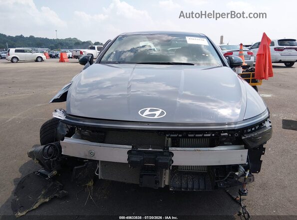KMHL54JC2TA548347 2026 HYUNDAI SONATA Gray Вид задньої частини салону