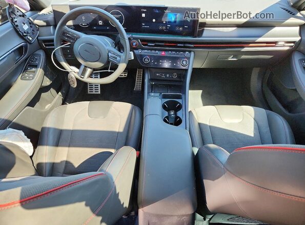 KMHL54JC3RA370571 2024 HYUNDAI SONATA Black Вид панелі приладів