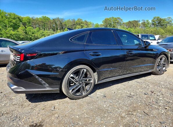 KMHL54JC3RA370571 2024 HYUNDAI SONATA Black Задня права чверть