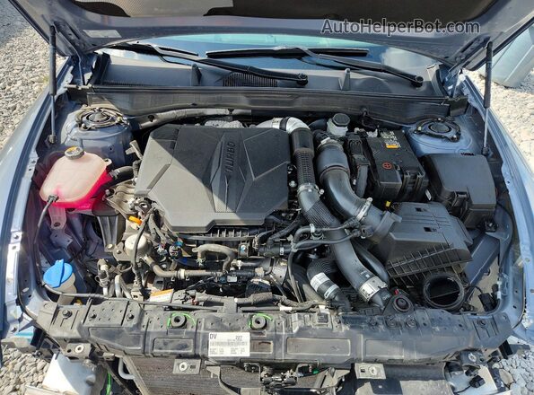 KMHL54JC3RA420689 2024 HYUNDAI SONATA Синий Вид задней части салона