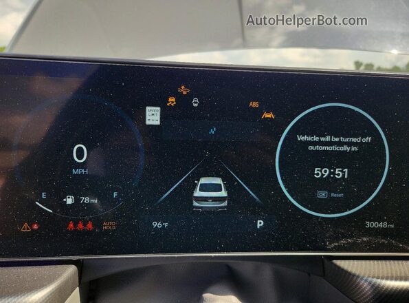 KMHL54JC3RA420689 2024 HYUNDAI SONATA Синий Вид щитка приборов