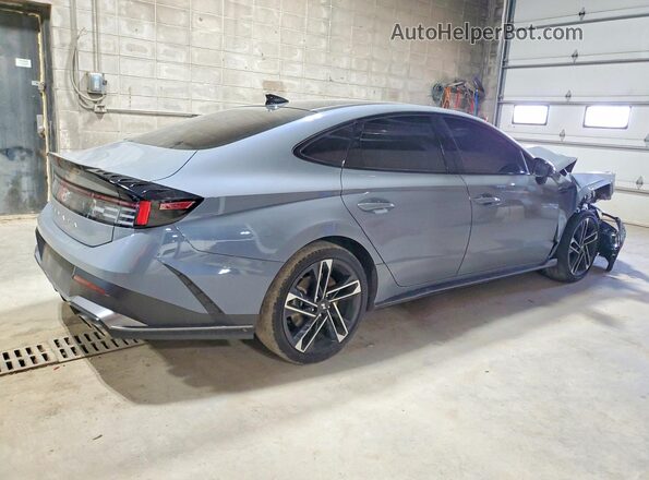 KMHL54JC4SA502694 2025 HYUNDAI SONATA Синий Задняя правая четверть