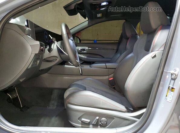 KMHL54JC4SA502694 2025 HYUNDAI SONATA Синий Вид салона спереди