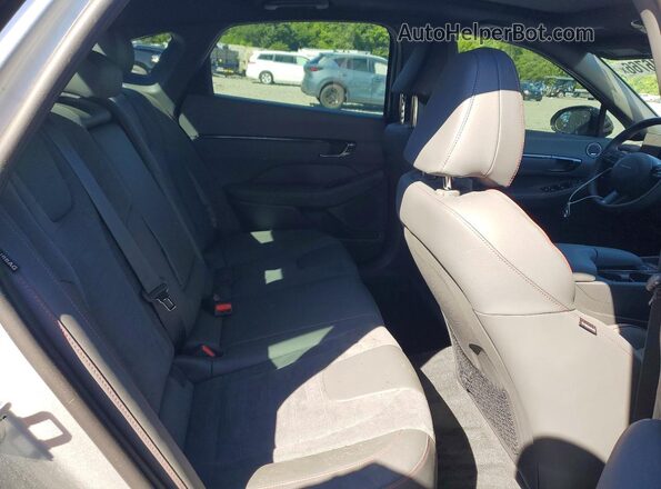 KMHL54JC4TA533946 2026 HYUNDAI SONATA Silver Rear seats view