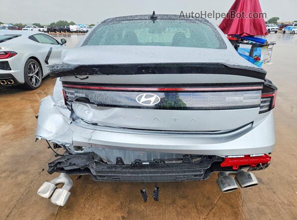 KMHL54JC5RA387145 2024 HYUNDAI SONATA Серебряный Вид сзади