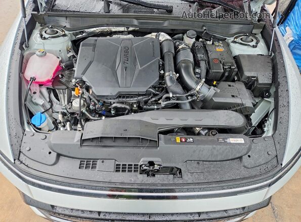 KMHL54JC5RA387145 2024 HYUNDAI SONATA Серебряный Вид задней части салона