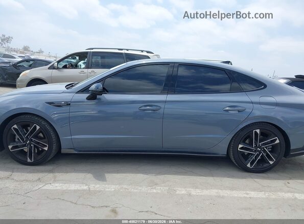 KMHL54JC6RA409895 2024 HYUNDAI SONATA Gray Սալոնի 360 աստիճան տեսք