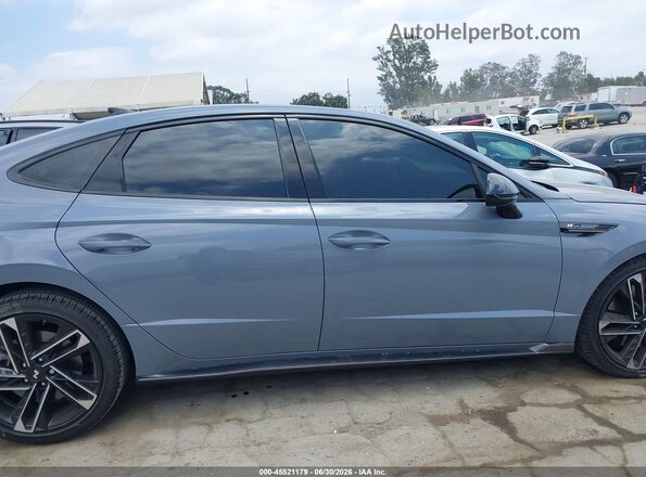 KMHL54JC6RA409895 2024 HYUNDAI SONATA Gray Սալոնի հետևի տեսք