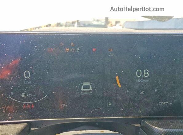 KMHL54JC7SA439705 2025 HYUNDAI SONATA Silver Սարքավորումների վահանակի տեսք