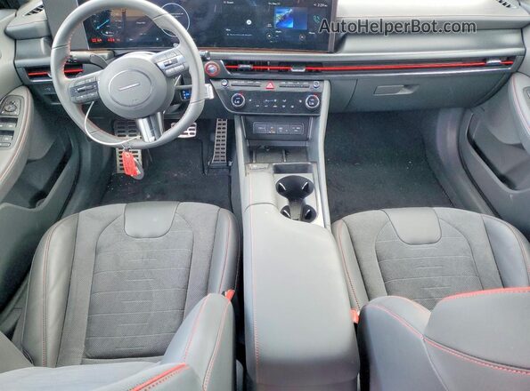 KMHL54JC7TA529924 2026 HYUNDAI SONATA Gray Вид панелі приладів