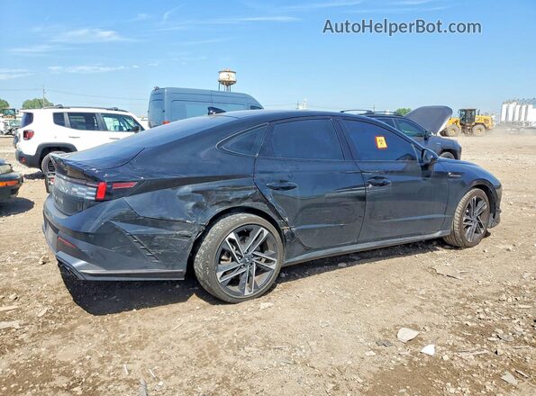 KMHL54JC8SA488573 2025 HYUNDAI SONATA Black Հետևի աջ