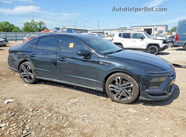 KMHL54JC8SA488573 2025 HYUNDAI SONATA Black Առջևի աջ