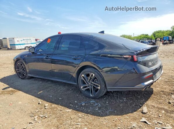 KMHL54JC8SA488573 2025 HYUNDAI SONATA Black Հետևի ձախ