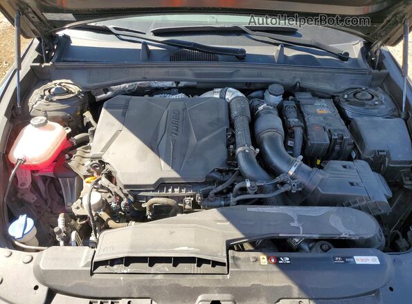 KMHL54JC8SA488573 2025 HYUNDAI SONATA Black Սալոնի հետևի տեսք